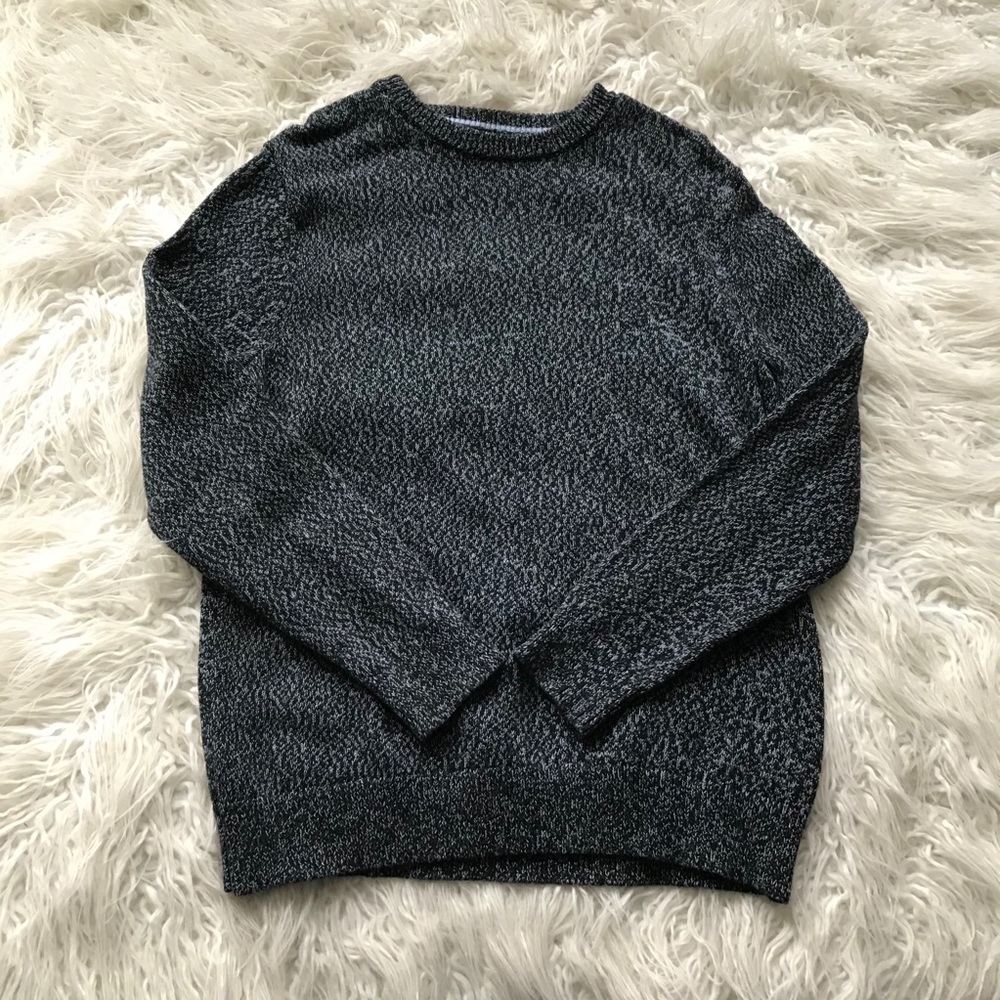 BANANA REPUBLIC BLUE‎ AND NAVY KNIT SWEATER - Picture 2 of 9